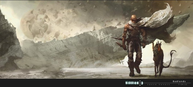 Illustration for article titled Meet Vin Diesel's vicious space hound, in new Riddick 3 concept art